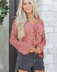 Paloma Detail Floral Lace Blouse