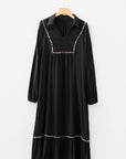 Noa Bracelet Sleeve Long Dress
