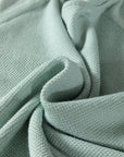 Solid Textured Knit Raglan Long Sleeve Top