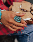 Beajella Vintage Oval Ring