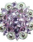 Rose Crystals Berry Headstall Saddle Tack Cowgirl Hilason