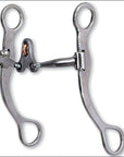 7 1/2" Classic Equine Performance Series Ring Gag Twisted Wire Horse Mouth Bit