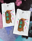 Funky Chaps Tee or Crewneck