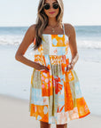 Raegan Seashell Patchwork Sundress