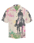Baha Ranch Retro Pop Western Trail Ride Men's Camp Shirt