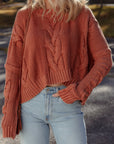 Willaira Slouchy Textured Knit Sweater