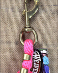 Diva Pink Weaver Tack Horse Poly Lead Rope W/ Solid Brass 225 Snap