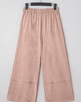 Floral Patch Mineral Wash Terry Knit Pants