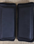 Black Classic Equine Horse Safety Leg Wraps Protection Tack Pair