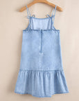 Rosalie Ruffle Hem Short Dress