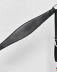 HILASON Western Horse Headstall Breast Collar Set Tack Genuine American Leather Plain Black