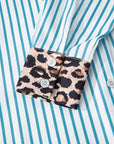 Savannah Contrast Patchwork Long Shirt