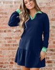 Elsie Ruffle Hem Mini Dress
