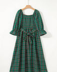 Scarlett Waist Flared Midi Dress