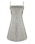 MASON'S DAUGHTER Sloane Dress, Metallic Linen