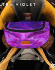 Holographic Saddle Sack Riding Pouch With Clip
