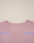 Amyra Edge Drop Shoulder Sweater