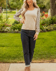 Quezia Ribbed Knit U Top
