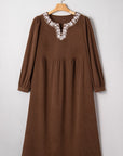 Hallie High Waist Midi PLUS Dress
