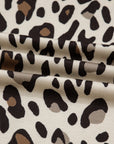 Leopard Wide Leg Cropped Pants