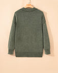 Alma Drop Shoulder Loose Sweater