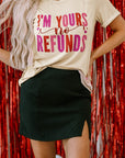 Jordyn No Refunds Graphic Tee