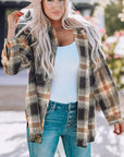 Everly Rounded Hem Plaid Shacket