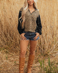 Monanaya Cuff Quarter Zip Hoodie