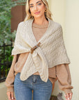 Edith Belt Triangle Shawl Scarf
