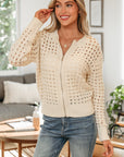Ariella Up Drop Shoulder Sweater