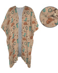 Baha Ranch Totally Western Duster Kimono Coverup