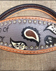 HILASON W. H. Leather Headstall & Breast Collar Set Tan – Hilason