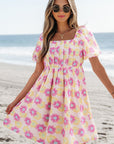 Alessandra Pleated Flared Midi Dress