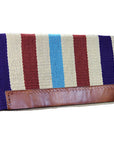 Purple Turqoise Professional Choice Casa Zia Navajo Wool Horse Saddle Blanket