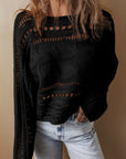 Emma Cable Knit Cropped Sweater