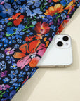 Floral V-Neck Long Sleeve Maxi Dress