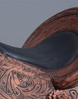 17 In Western Horse Saddle American Leather Wade Ranch Roping Dark Brown Hilason