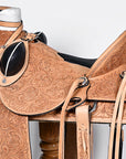 Western Horse Wade Saddle American Leather Ranch Roping Tan