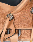 Western Horse Wade Saddle American Leather Ranch Roping Tan