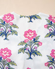 Mae Knot Bubble Sleeve Blouse