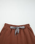 Amaris Elastic Waist Solid Pants