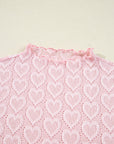 Emily Sleeve Mock Fitted Top