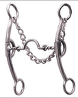 6.75" Professional Choice Derby Twisted Low Port Horse Curb Mouth Bit