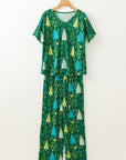 Evelyn Christmas Tree Print Tee