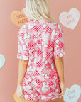 Rhea Heart Print Shirt