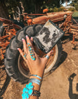 The Ryder Card Holder (Black Leather) a Haute Southern Hyde by Beth Marie Exclusive