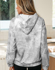 Maya Print Oversized Sporty Hoodie