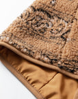 Western Paisley Sherpa Pocketed Vest