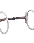 Five Inch Mouth Snaffle Bit With Stainless Steel Eggbutt