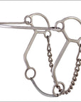 7 Inch Hilason W. Stainless Steel Iron Nose Hackamore H. Bit – Hilason